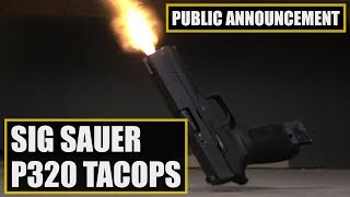 Sig Sauer P320 Fails Drop Test [upl. by Naujahs]