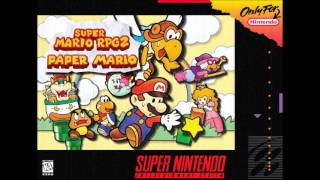 Goomba Bros Defeated  Gates of Goomba Castle  Paper Mario SNES Remix [upl. by Llywellyn]