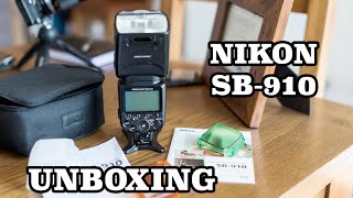 Nikon Speedlight SB910 flash  unboxing amp overview [upl. by Airehtfele]