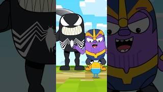 Say Hi Buddy  Pop Becomes Robot to protect Pip from Thanos and Venom [upl. by Sida]