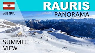 RAURIS Austria  Summit View Panorama Video  December 2022 [upl. by Nnaitsirhc]