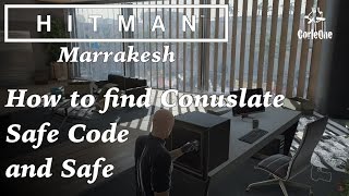 Hitman  Marrakesh  How to find consulate safe code and safe [upl. by Padraig]