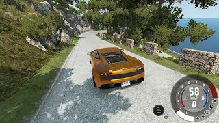 BeamNGdrive Driving a Lamborghini Gallardo Through Italy’s Iconic Stelvio Pass and City Streets [upl. by Anema963]