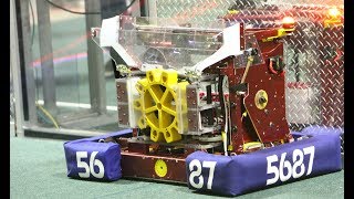 Frc Team 5687 The Outliers 2017 Robot Premiere [upl. by Ajssatan656]