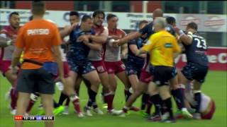 Catalans Dragons v Leigh Centurions 010717 [upl. by Nattirb]