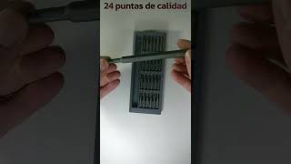 Unboxing Kit Xiaomi Mijia Wiha 24 en 1 [upl. by Arrim141]