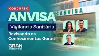 Concurso ANVISA Vigilância Sanitária Revisando os Conhecimentos Gerais  SUS [upl. by Anived]