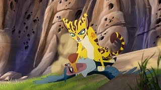 Lion Guard Fuli vs the Vultures  Kiara saves Tiifu amp Zuri  Baboons HD Clip [upl. by Sol]