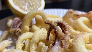 CALAMARI NELLA FRIGGITRICE AD ARIA [upl. by Araccat]