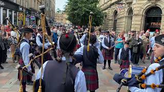 Capital District Youth Pipe Band at Piping Live 2024 TGI Fridays clip 4 [upl. by Burnight]