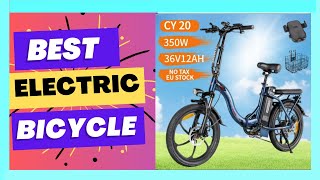 Samebike CY20 Folding Electric Bicycle 350W 36V 12Ah Fat Ebike 32kmh [upl. by Guzel802]