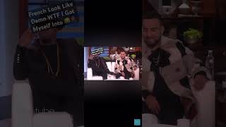 French Montana And Diddy On Ellen While French Looked Uncomfortable 😂😂😂 [upl. by Yvehc628]