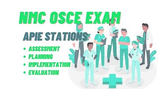 NMC OSCE APIE Stations Assessment Planning Implementation Evaluation Top Tips [upl. by Emili]