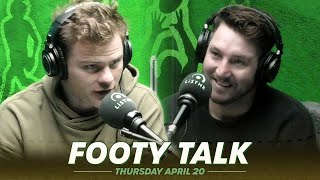 The Best Moments From Anzac Day Footy  St Kildas Secret To Success  Footy Talk AFL [upl. by Oliva]