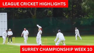 Surrey Championship Highlights  Div 2  Worcester Park 2nd XI vs Cheam 2nd XI  CAN WE BLOCK OUT [upl. by Ahsiryt391]