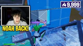 Noahreyli is UNSTOPPABLE with New MECHANICS amp NEW SKILLS in Arena Fortnite [upl. by Ignatzia]