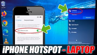 How to Connect iPhone Hotspot with Windows Laptop [upl. by Garett]