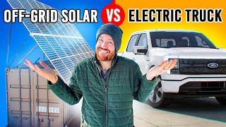 Replacing My OFFGRID Power System With an EV not what I expected [upl. by Olrac]