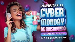 Disfrutá del Cyber Monday de Musimundo [upl. by Ahsuas]