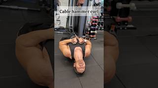 Cable hammer curl [upl. by Artemla]