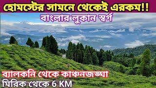 Gopaldhara tea garden  Makhmali homestay  Offbeat darjeeling  offbeat Mirik near 6 km [upl. by Artinahs]