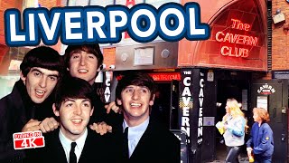 LIVERPOOL CITY CENTRE  Mathew Street and Cavern Club Birthplace of The Beatles [upl. by Pain]