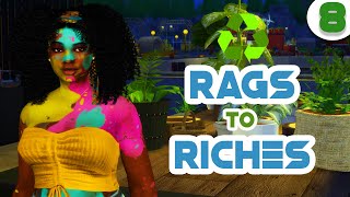 ♻️ Recycled Rags to Riches ♻️The Sims 4 Eco Lifestyle 🌿 8 Operation Bike and Recipes [upl. by Eresed]