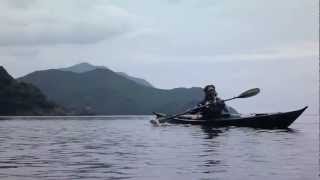 Kayak Roll training Feathercraft Khatsalano [upl. by Yojal100]