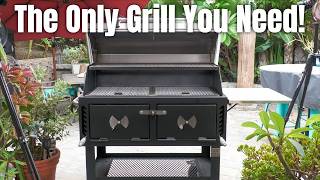 Its A Grill A Smoker An Offset And Vertical Smoker All Wrapped Up Into One LSG [upl. by Scopp]