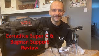 Carradice Super C Saddlebag amp Bagman Support Review [upl. by Burman]