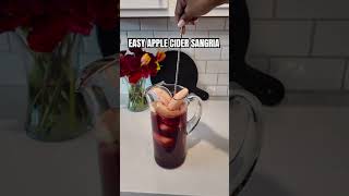 THIS Apple Cider Sangria Will Be Your New Favorite Fall Drink 🍁🍷 [upl. by Duomham]