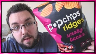 Popchips Ridges Smoky Bacon Review [upl. by Sidnac]