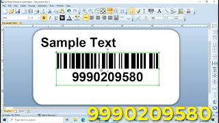 How to Create Label design Template in Bartender in hindi xpertbarcode [upl. by Seely]