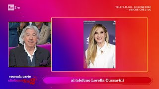 Il legame professionale tra Marco Columbro e Lorella Cuccarini  Citofonare Rai2 03112024 [upl. by Fakieh]