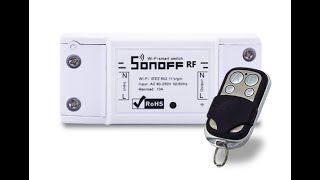 Sonoff how to install a wifi switch remote control only £5 [upl. by Idihsar]