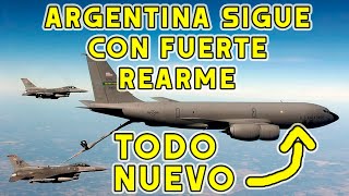 💥ARGENTINA TENSIONA A CHILE CON SU REARME MILITAR🇦🇷🤝 [upl. by Yelhs]