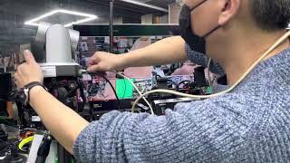 導播機如何接攝影機器人PTZ 單機和多機接線應用教學 RGBLINK MINI PRO and 20X NDI PTZ 攝影機裝機教學示範 [upl. by Lochner]