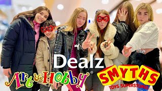 DEALZ  SMYTHS  ART amp HOBBY IN DUBLIN IRELAND 🛍 l FIVE OF US [upl. by Baudoin131]