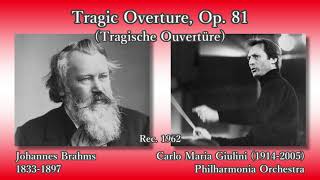 Brahms Tragic Overture Giulini amp The Phil 1962 ブラームス 悲劇的序曲 ジュリーニ [upl. by Rosana]