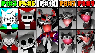 All New Phases in Incredibox Sprunki Phase 2 VS Phase 3 VS Phase 4 VS Phase 5 VS Phase 610 [upl. by Adnoral]