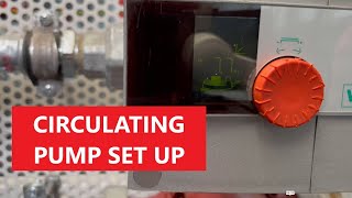 Circulating pump setup [upl. by Eleni]