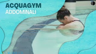 Aquagym esercizi per gli addominali [upl. by Neerhtak]