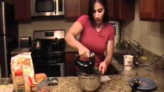 Cooking with Qunoot  Low Fat Whole Wheat Blueberry Muffins [upl. by Antoine643]