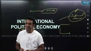 International Political Economy  by Mr Rahul Puri  PSIR [upl. by Vins]