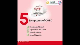 5 Symptoms of COPD [upl. by Wilterdink973]