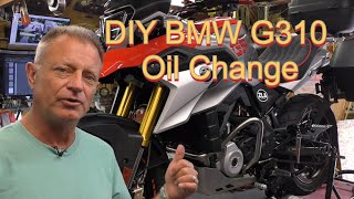 BMW G310 Oil Change [upl. by Sophronia629]