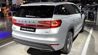 New SKODA KODIAQ 2024  FIRST LOOK amp visual REVIEW Sportline 20 TDI [upl. by Ebeneser]