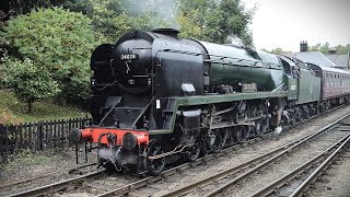 HD NYMR Steam Gala at Grosmont 29092024 [upl. by Nnanerak999]