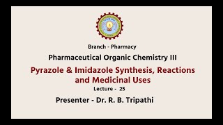 Pharmaceutical Organic Chemistry III  AKTU Digital Education [upl. by Stoops]