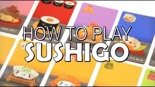 Game Review How to Play SUSHI GO [upl. by Nivrac844]